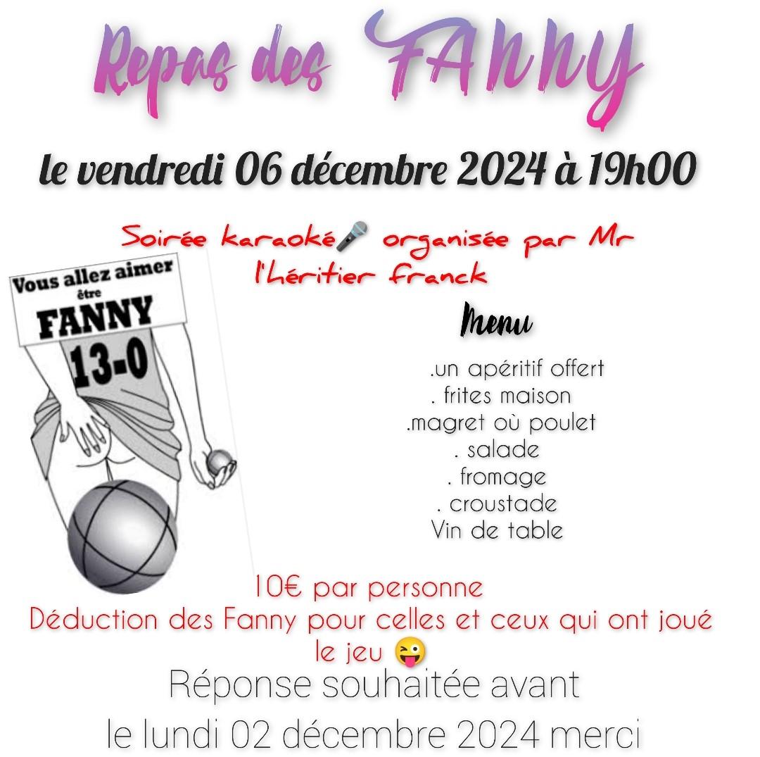 Repas des fanny